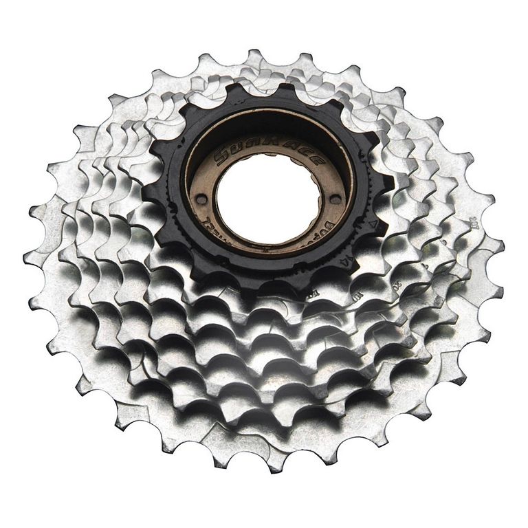 Piñon Sunrace 7v 14/28 UCP Gris