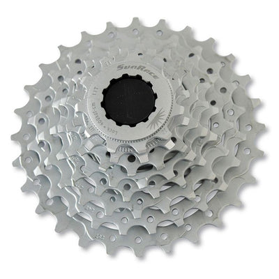 Casete Sunrace 8v Plata