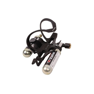 Portabidon Zefal Pulse Z2i Para Kit Co2 2x25g Negro