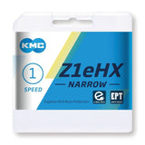 KMC Z1 EHX EPT Chain 128 Links 1s Grey
