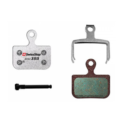 Juego Pastillas Freno Organicas Swissstop Disc 35 E Sram Etap Axs/Force Etap Axs/Level Ultim/Tlm B1 Gris