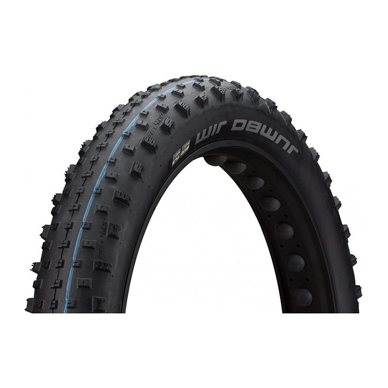Cubierta Schwalbe Jumbo Jim HS466 Evolution Super Ground SnakeSkin Tubeless Addix Plegable Negro