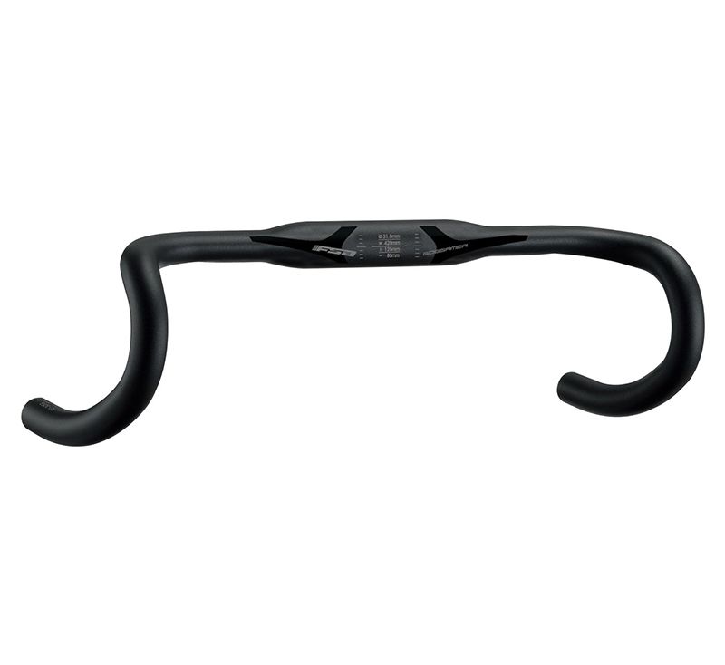 Manillar FSA Gossamer Compact 31.8 Aluminio Negro