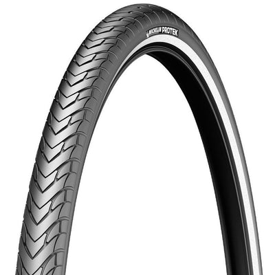 Cubierta Michelin Protek 26x1.85 Acces Line Reflectante Negro
