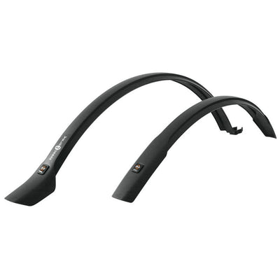 Pack Guardabarros Delantero/Trasero SKS Bicicleta 42 Urban Bike Negro