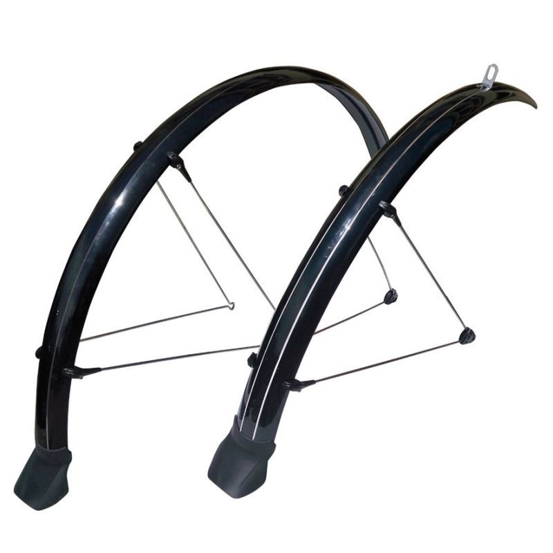 Juego Guardabarros Stronglight Carretera Tipo E 28 48mm Aluminio Negro