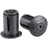 Jagwire Lenkerstopfen-Set Schwarz