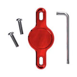 Muc-Off Secure Tag V2 Halter Apple Airtag Trinkflaschenhalter Rot