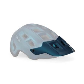 Visera Met Casco Terranova Azul/Negro Metalico Mate