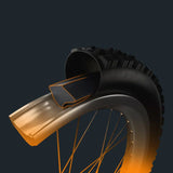 Tannus Tubeless Lite 32mm Pannenschutz 27.5x1.95/2.50 - 50/63-584 Schwarz