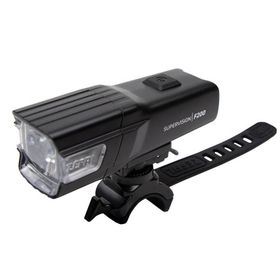 Luz Delantera Zefal Supervision F200 USB Negro