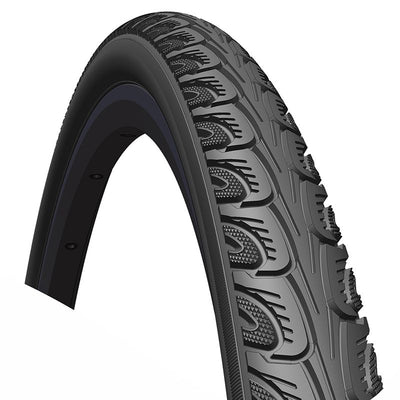Cubierta Rubena Hook 26x1-1/2 Classic Reflectante Negro