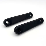 E-Bike Kurbelgarnitur Stronglight Magan 5 ISIS Offset 10mm Aluminium Schwarz