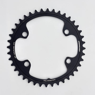 Plato Stronglight Shimano Dura-Ace FC-R9200 2x12v Aluminio Negro