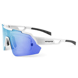 Kayak Sunglasses 3001 White Frame/Blue