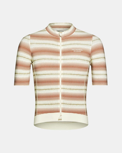 Maillot Manga Corta Pas Normal Studios Essential Hombre Off White Stripe