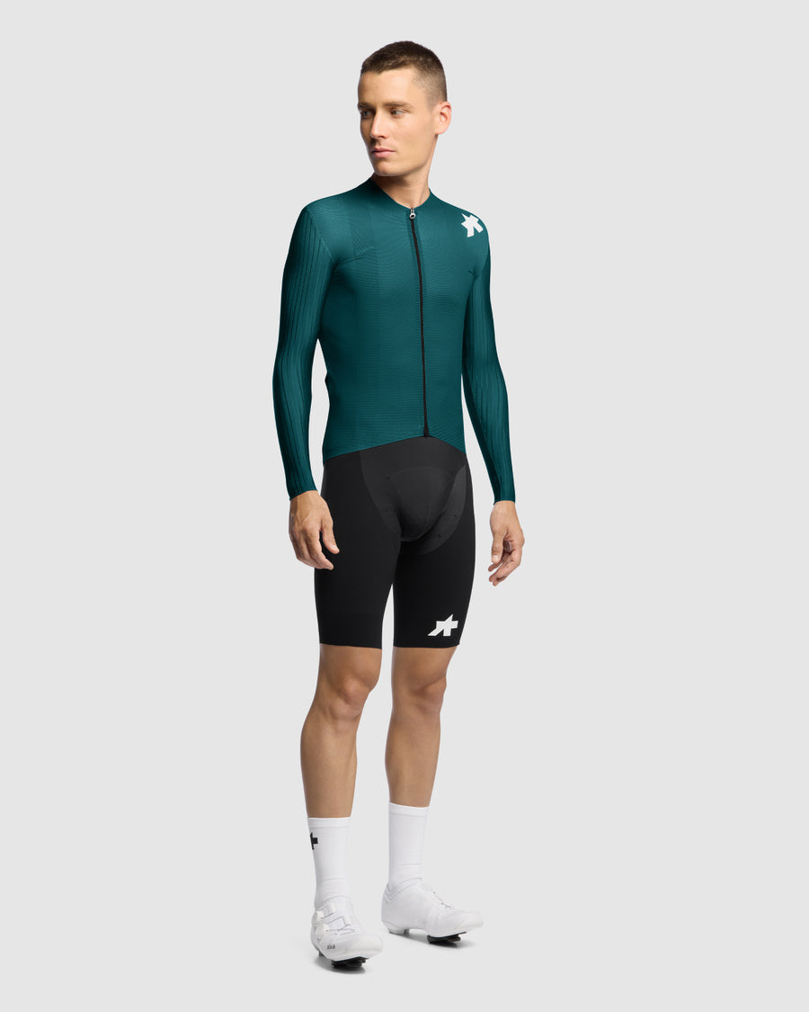 Maillot Manga Larga Assos Equipe RS S11 Hombre Deep Petrol #6