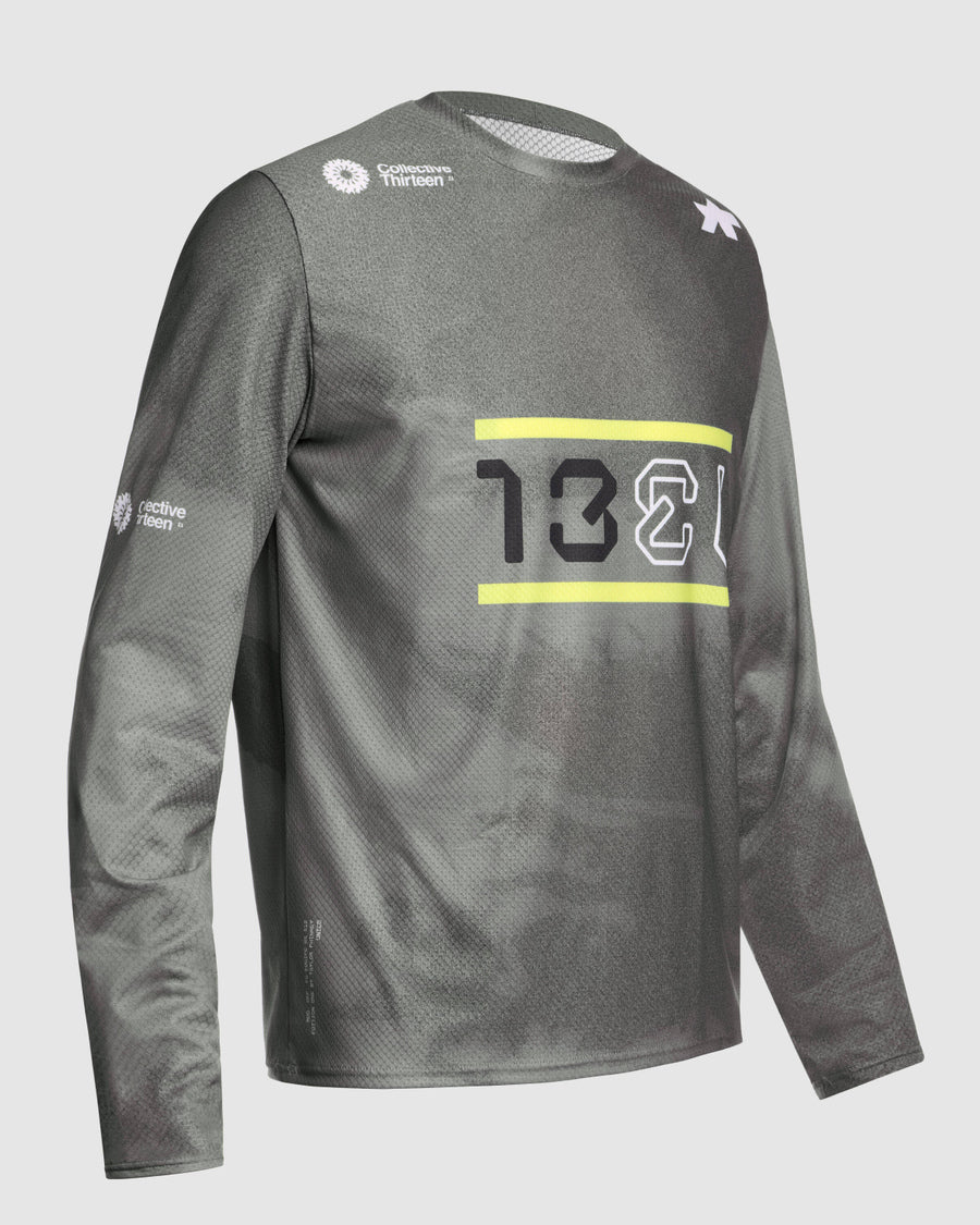 Maillot Manga Larga Assos Tactica Collective 13 LS S11 Hombre Collective Impossible Green #2