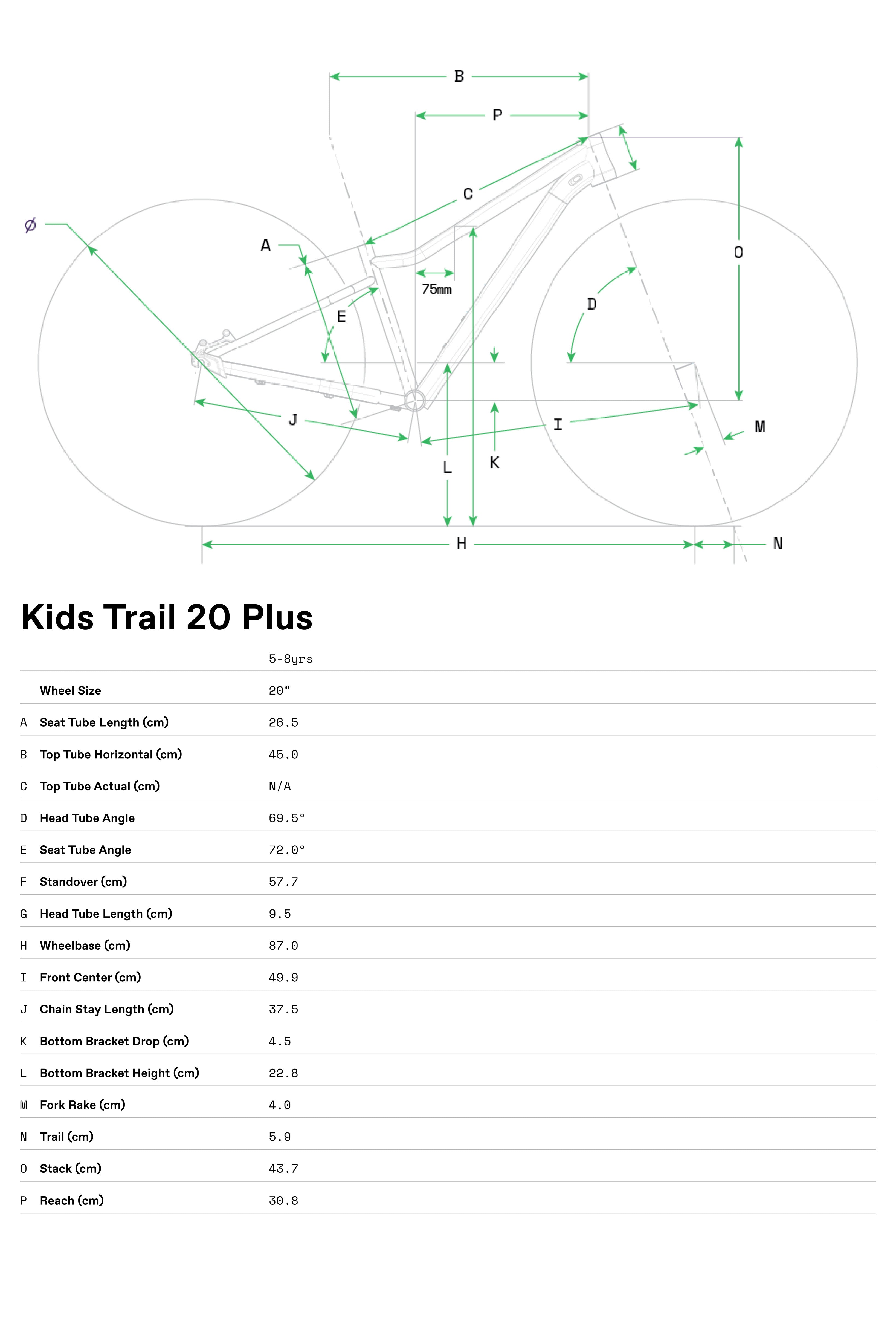 Cannondale Kids Trail Plus 20 2026 Midnight Azul #2