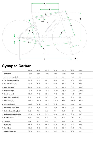 Synapse Carbon 3 SmartSense STVZO Cannondale 2025 Cashmere #8