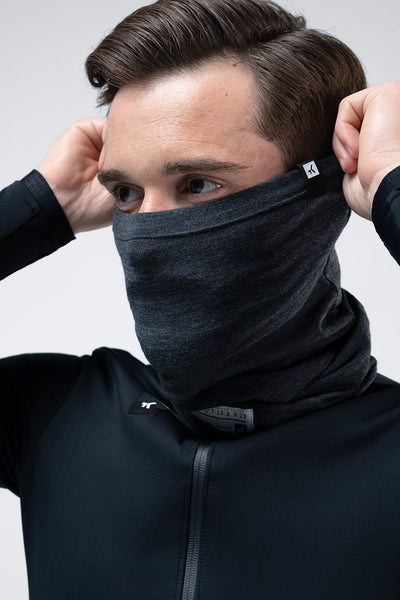 Bandana Merino Moonbah Solid Gobik Unisex Graphite #4