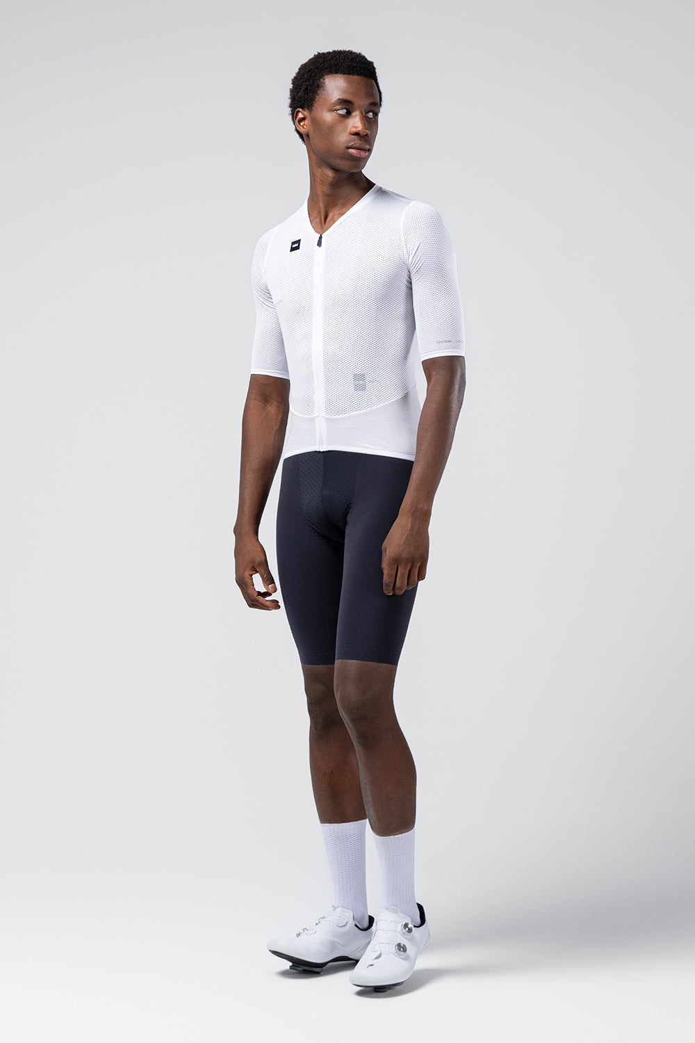 Gobik Maillot Manga Corta Carrera 3.0 Unisex Blanco