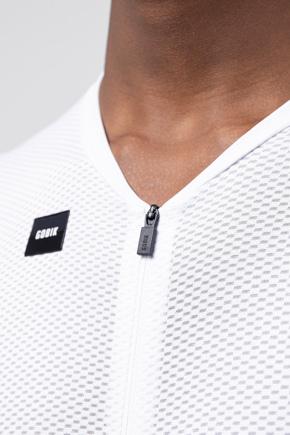 Gobik Maillot Manga Corta Carrera 3.0 Unisex Blanco #5