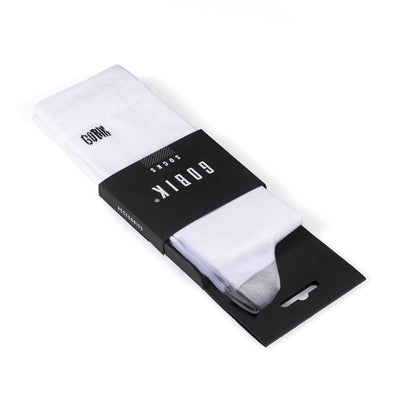 Iro 2.0 Calcetines Gobik Unisex Blanco Logo #2